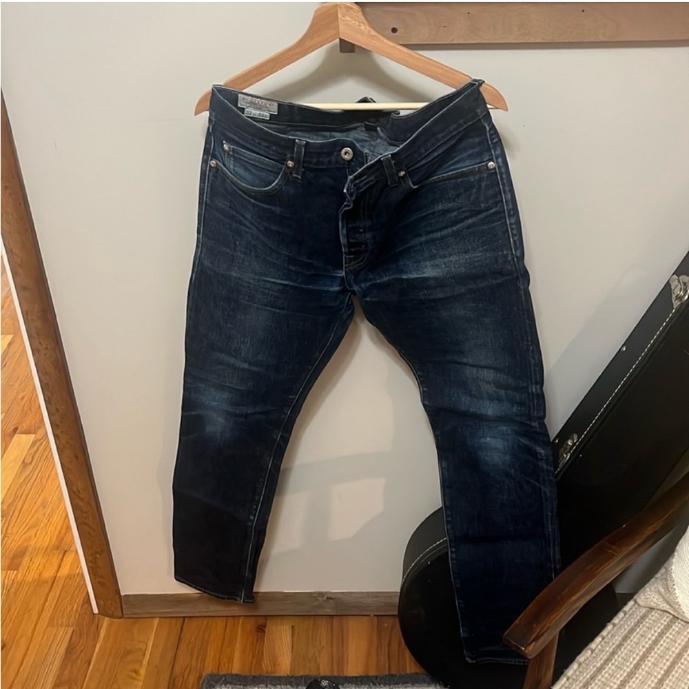 Wallace and Barnes Made in USA Raw Japanese Selvedge Denim 32x32